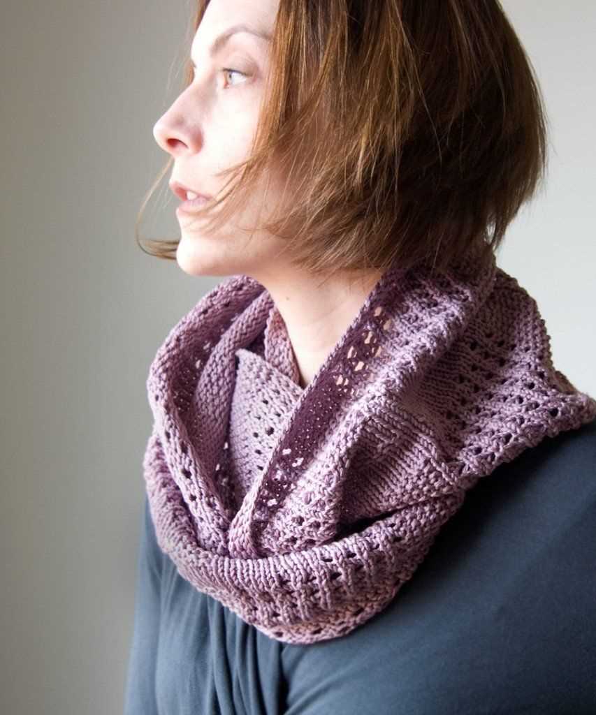 Cowl knitting pattern