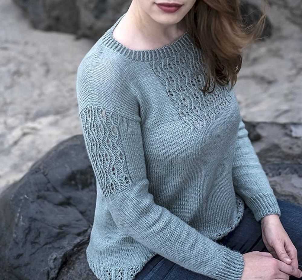 Campfire sweater knitting pattern