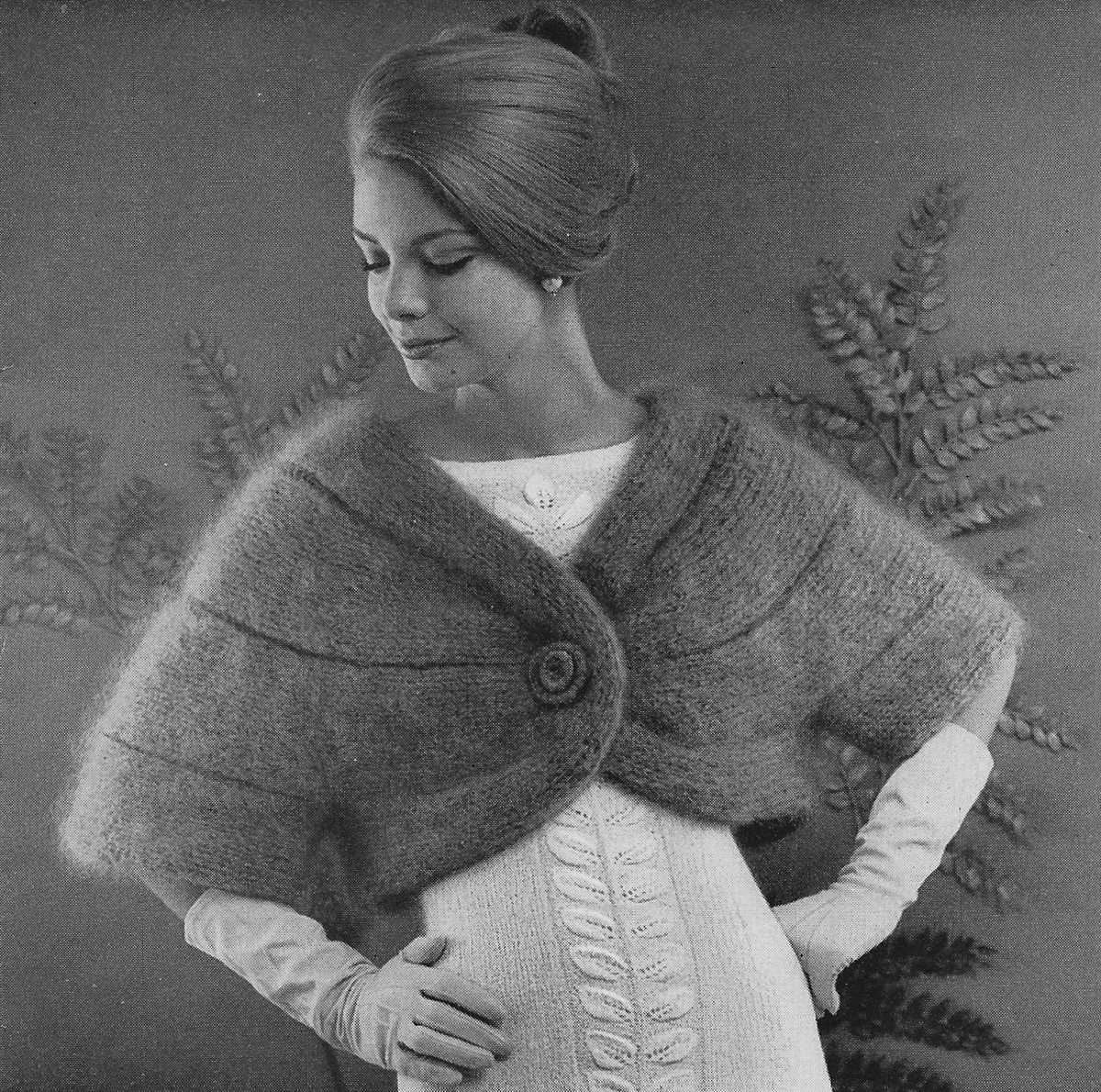 Mohair bolero knitting patterns