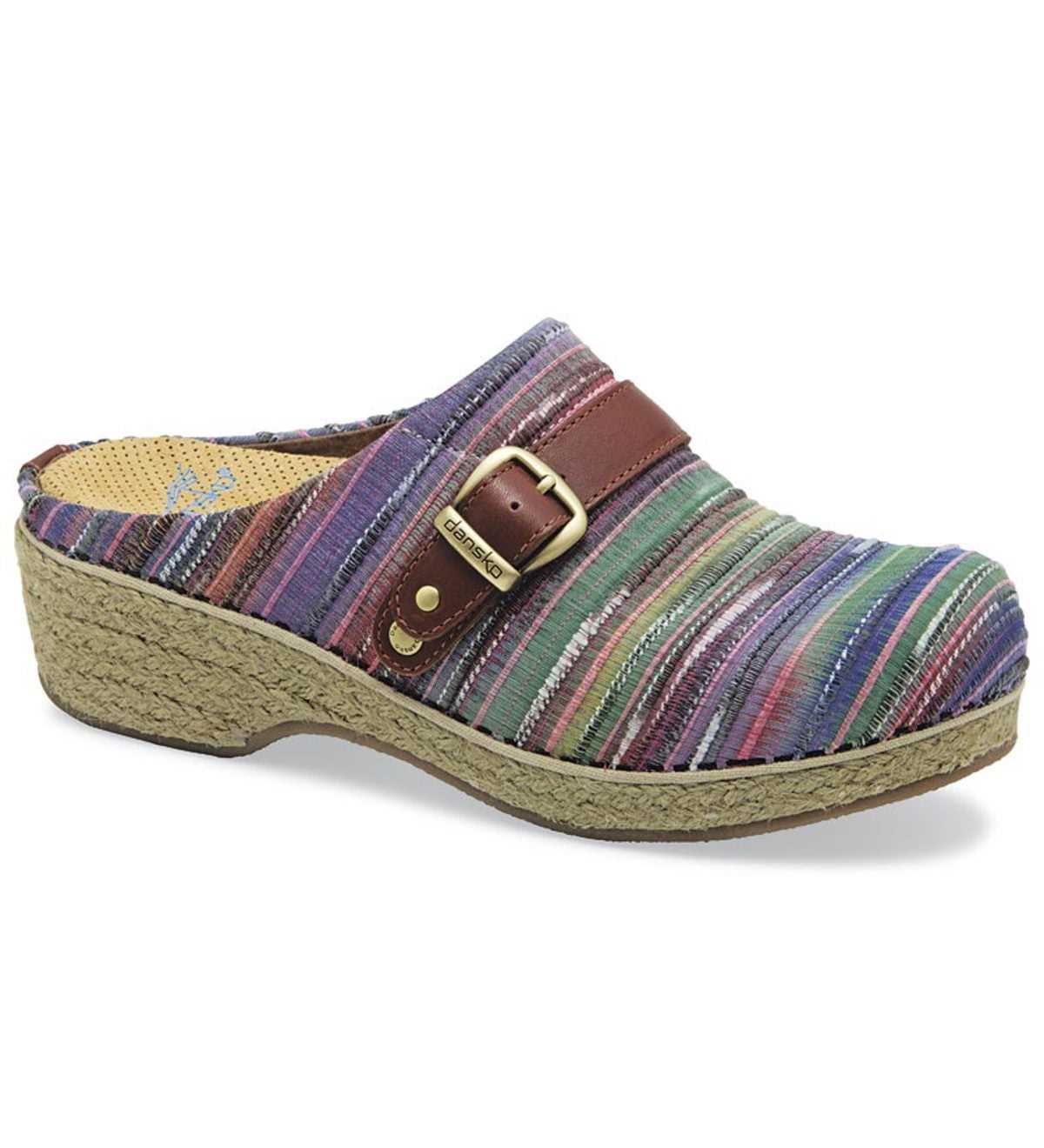 Dansko knit pattern clogs