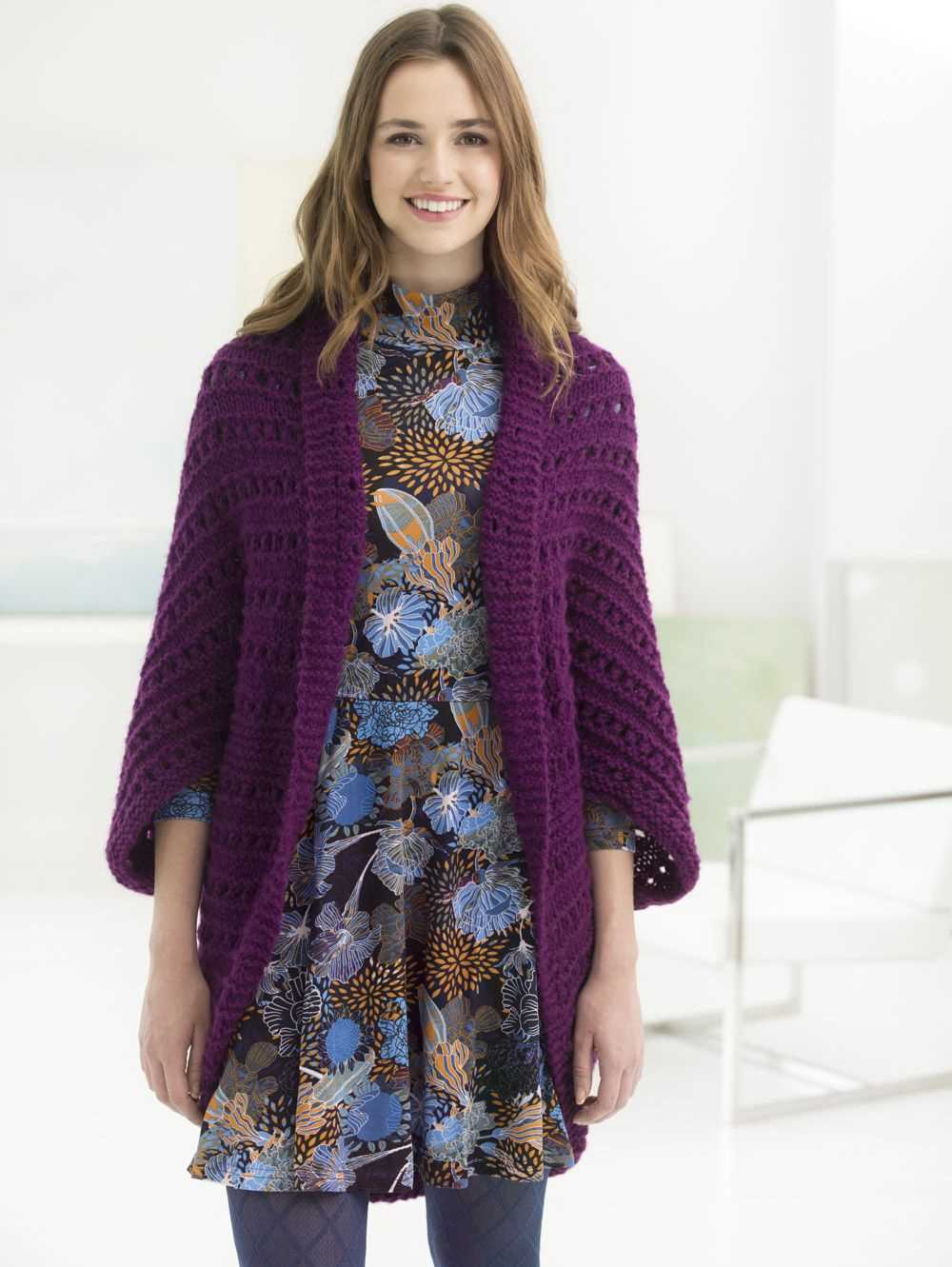 Free knitted shrug pattern