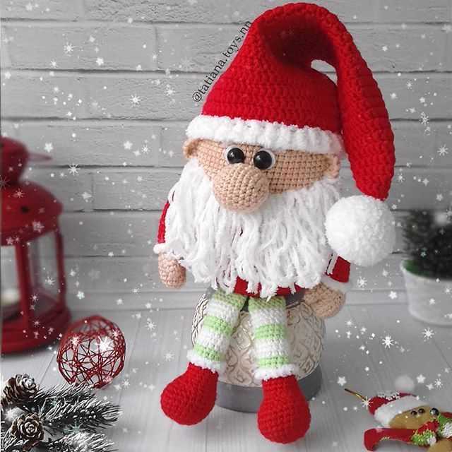 Santa gnome knitting pattern