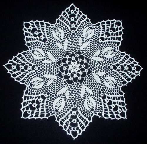 Tulip lace knitting pattern