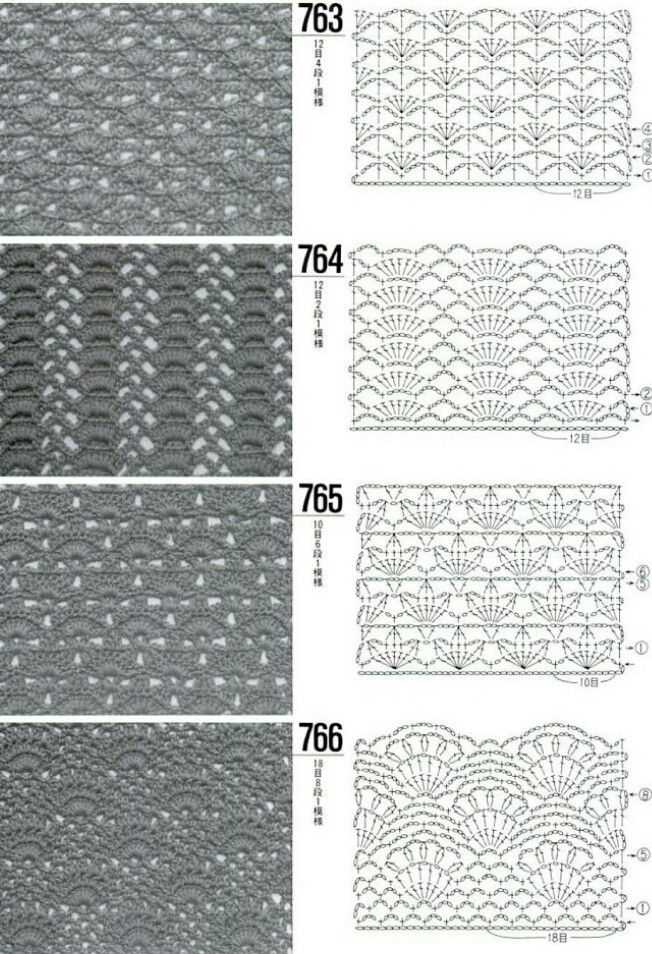 Diagram knitting patterns