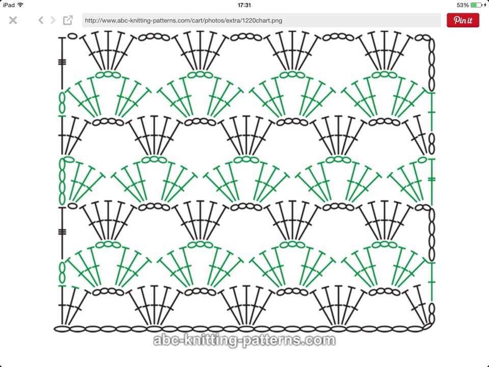 Diagram knitting patterns