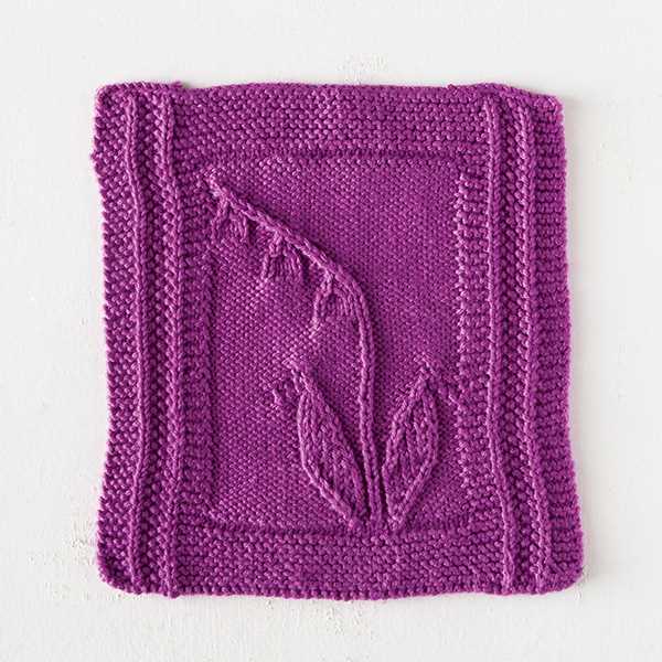 Dishcloth knitting pattern size 8 needles