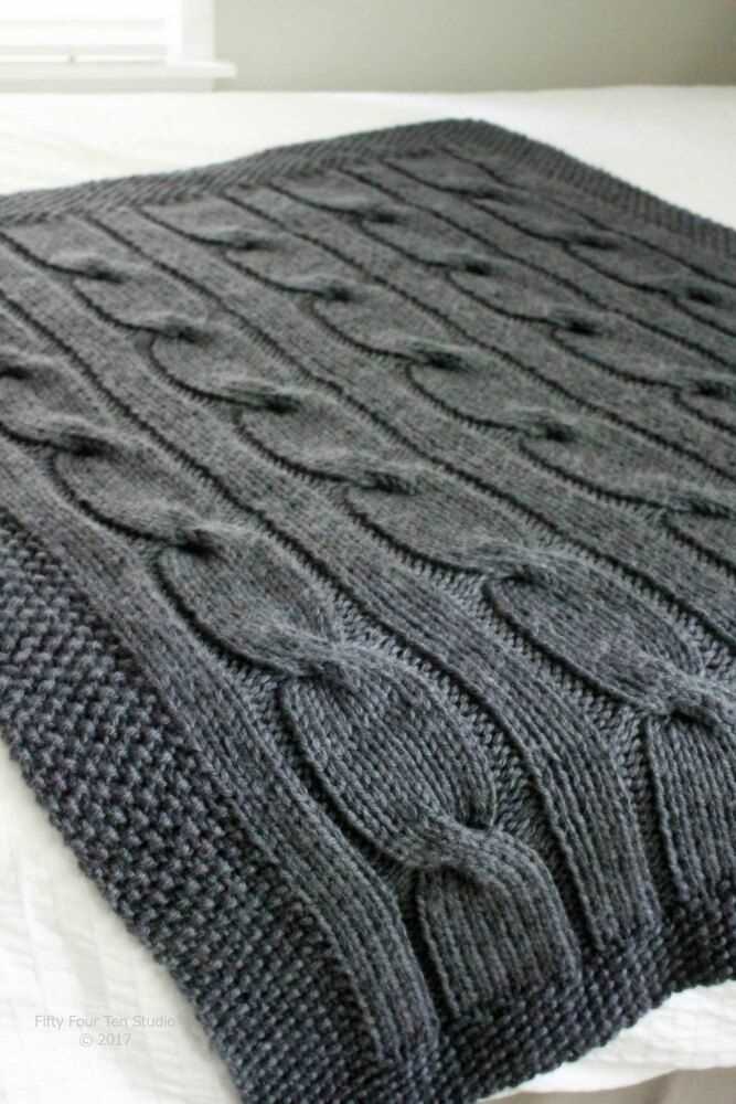 Distressed knitting pattern