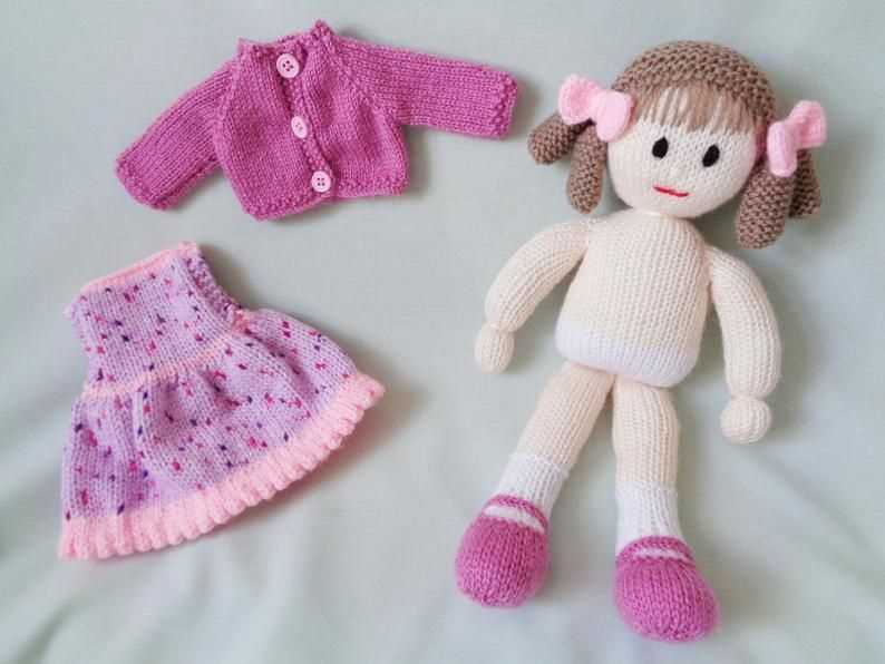 Doll knitting patterns free download