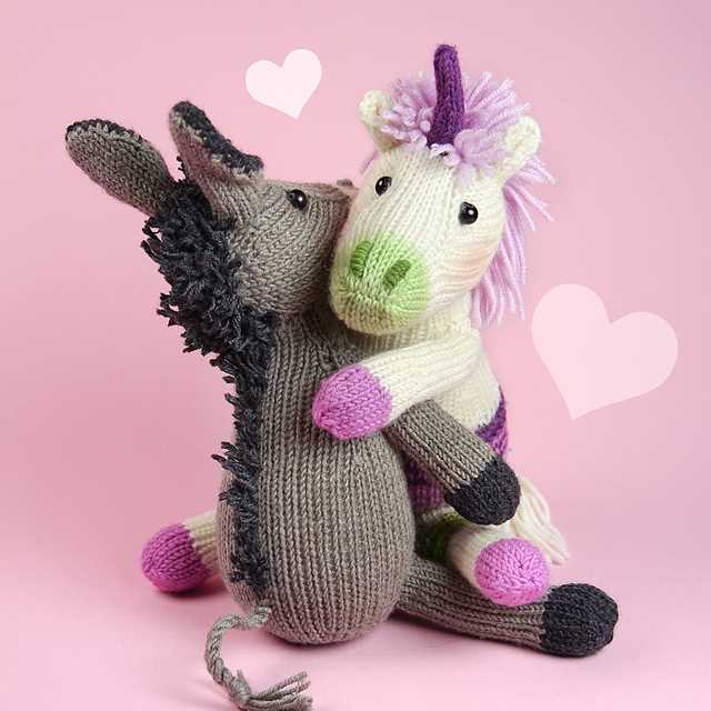 Donkey knitting pattern