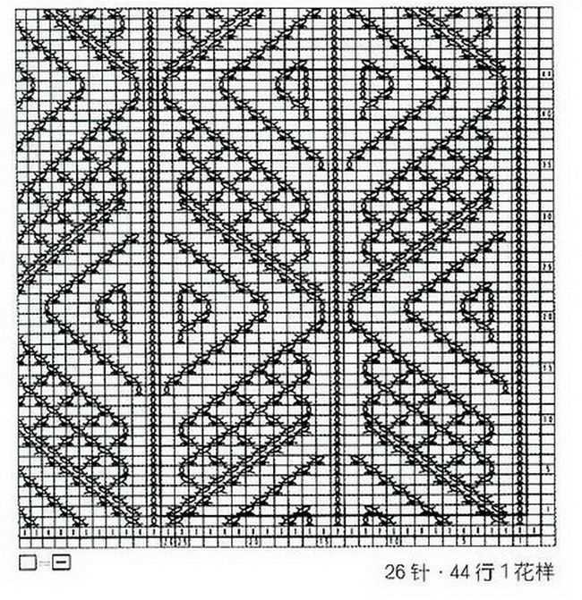 Dots knitting pattern