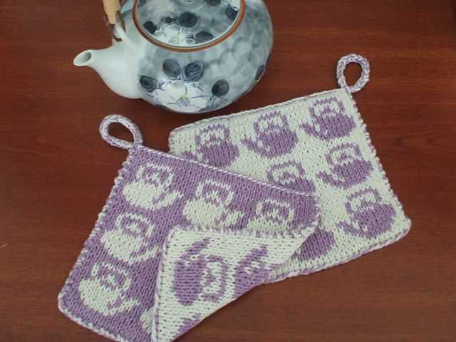 Double knit potholder pattern