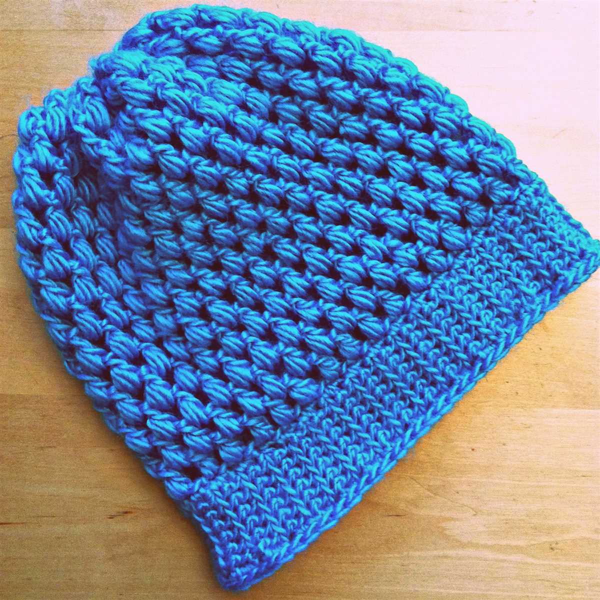 Double knit crochet hat pattern