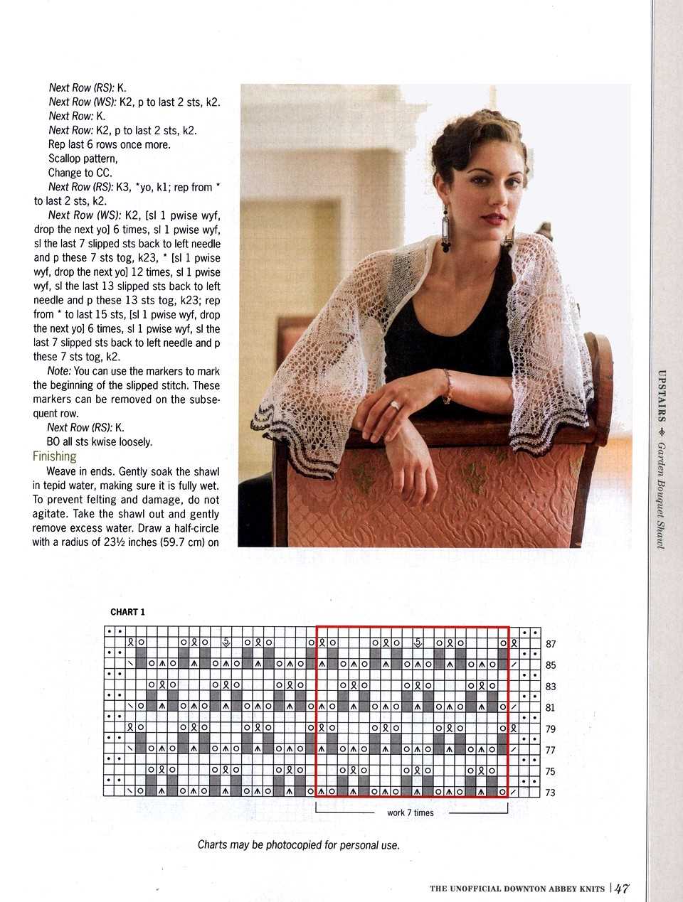 Downton abbey knitting patterns free