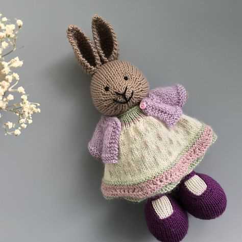 Cotton rabbits knitting patterns