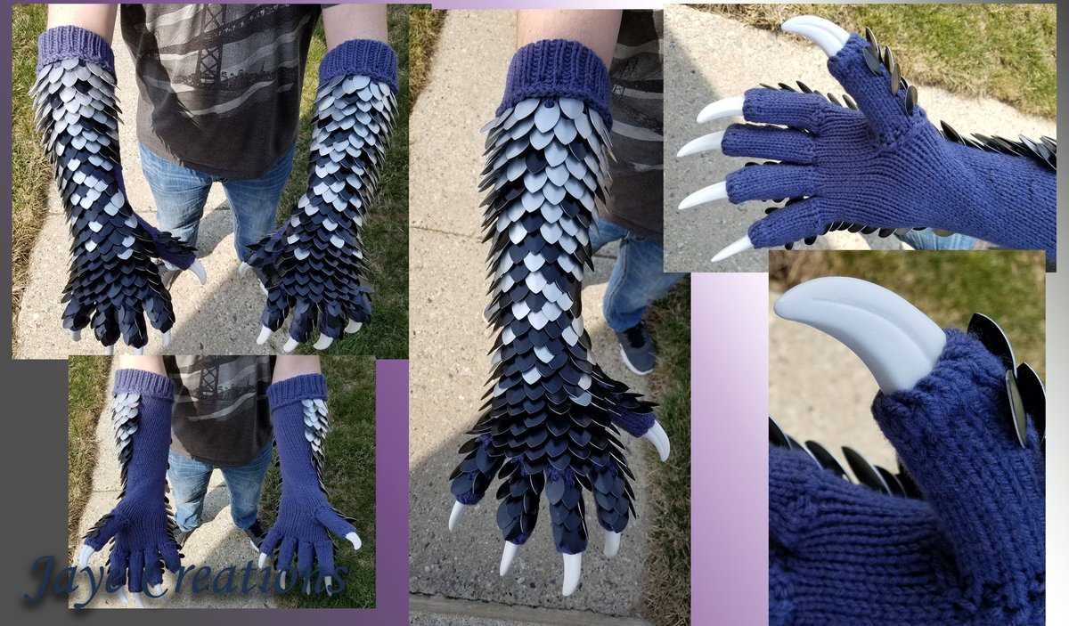 Dragon scale knitting pattern free