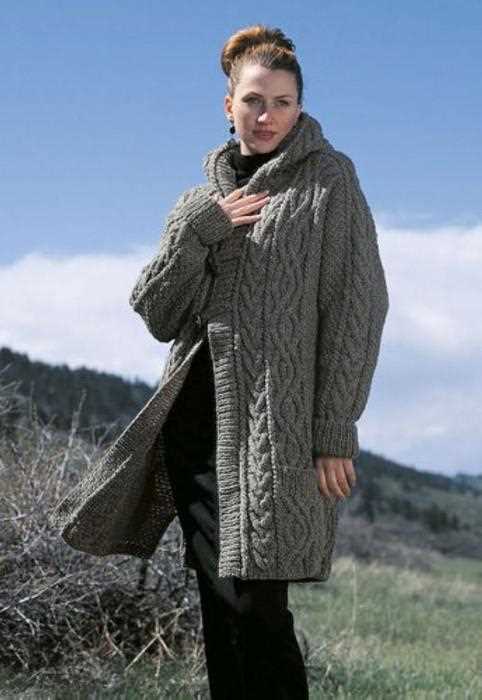 Duffle coat knitting pattern