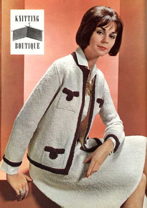 Free knitting pattern for chanel style jacket