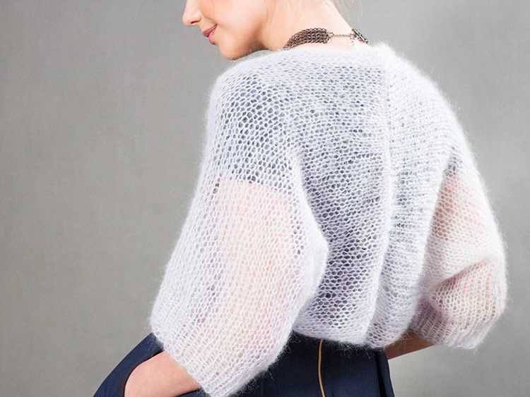 Mohair bolero knitting patterns