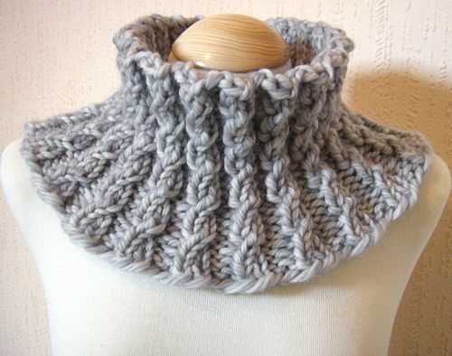 Knitted neck warmer patterns