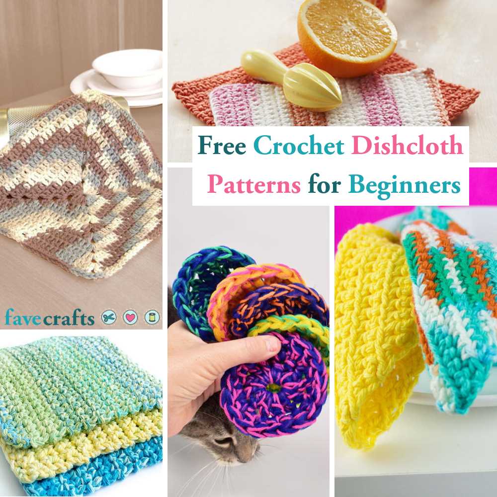 Easiest knit dishcloth pattern