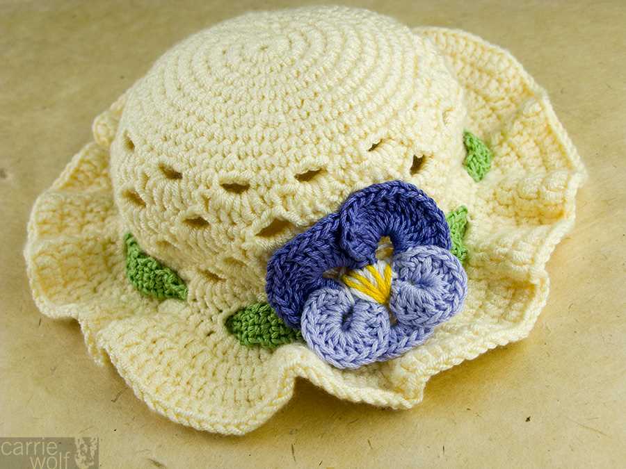 Easter bonnet knitting pattern