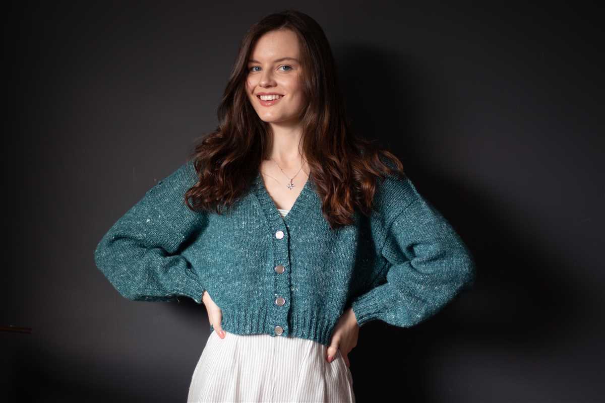 Easter cardigan knitting pattern