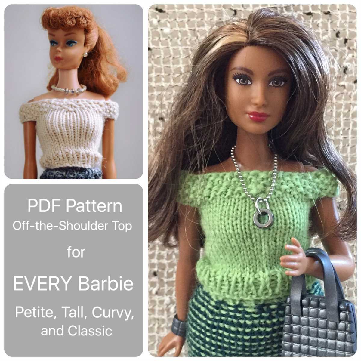 Easy barbie knitting patterns