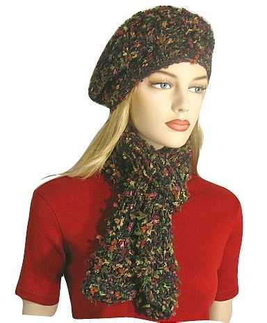 Easy beret knitting pattern straight needles