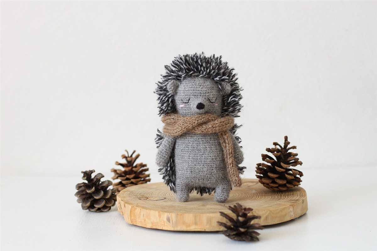 Easy hedgehog knitting pattern