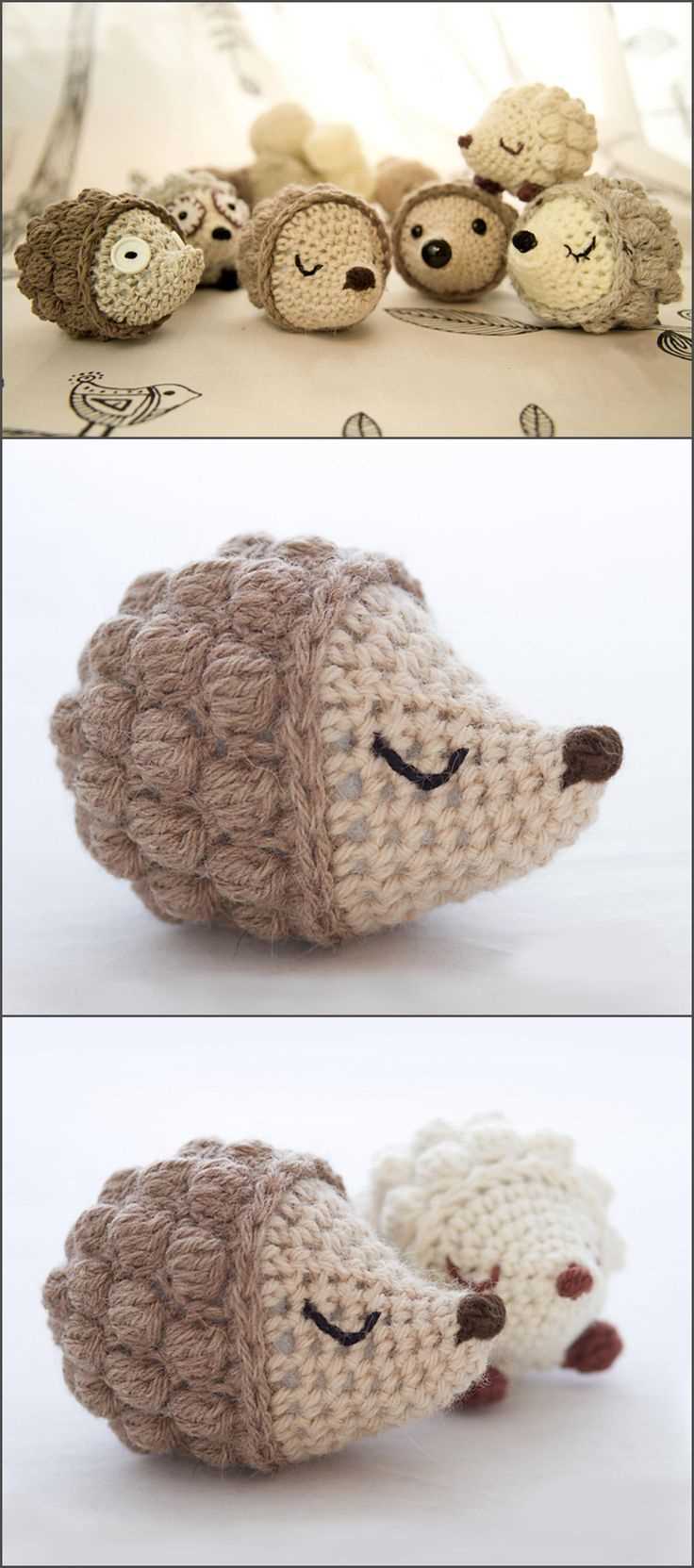 Easy hedgehog knitting pattern