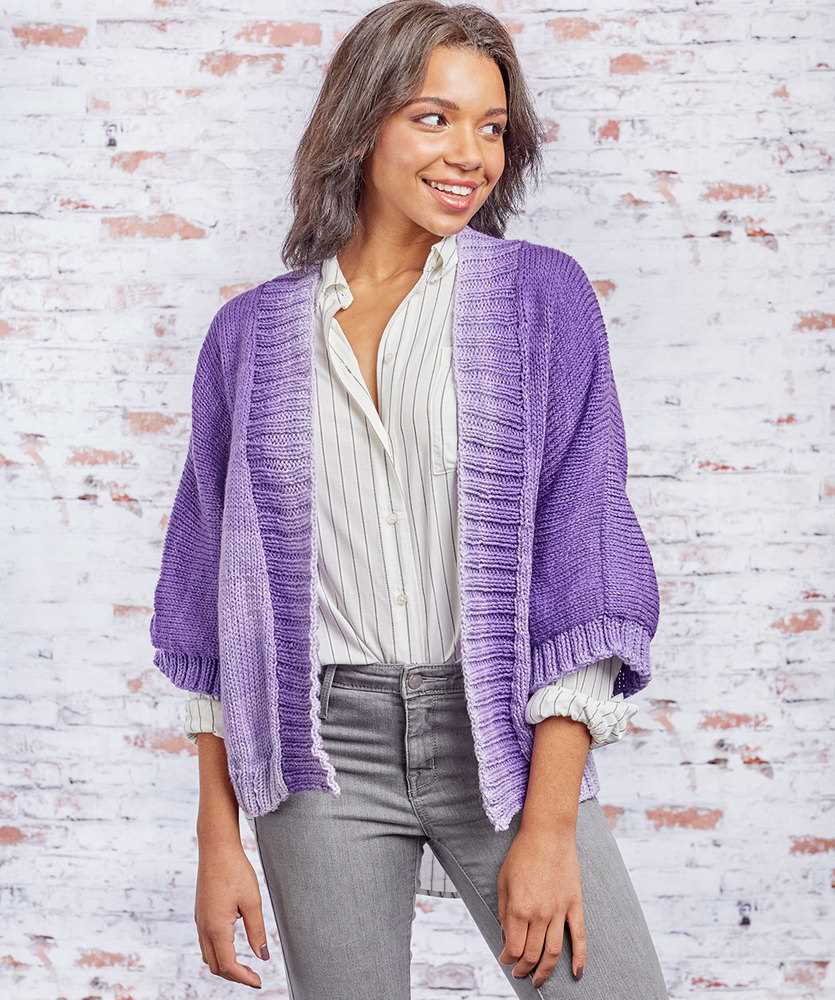 Easy kimono knitting pattern