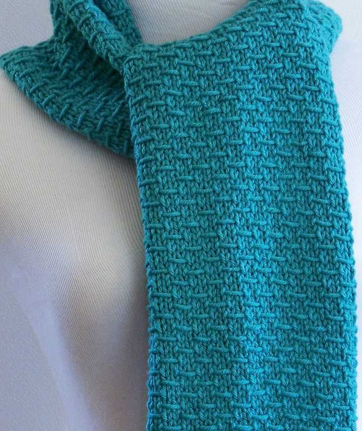 Easy knit scarf patterns