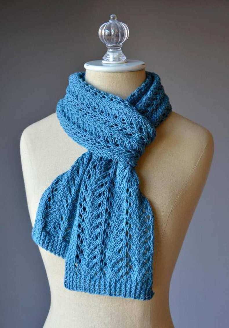 Easy knit scarf patterns