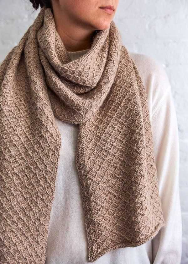 Easy knit scarf patterns