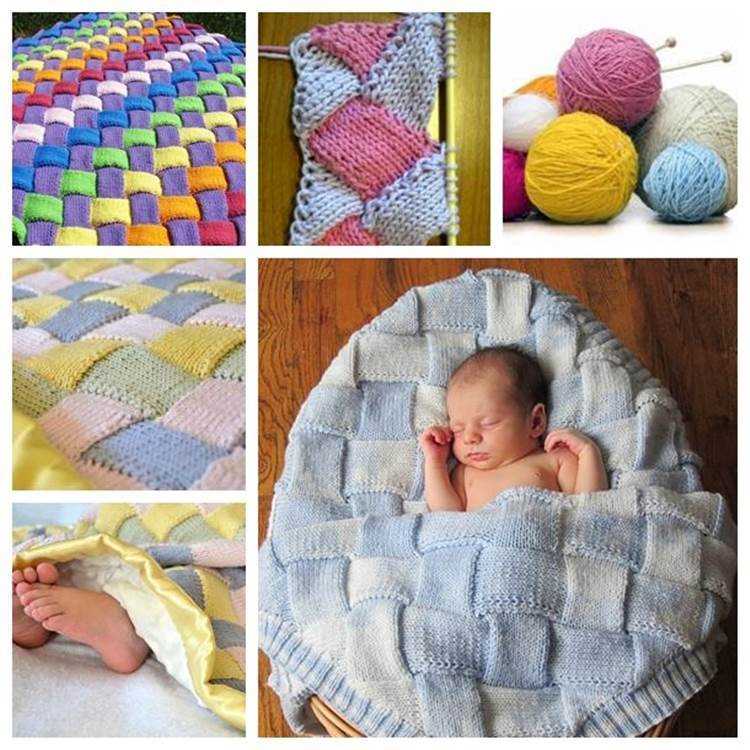 Easy knitted baby blanket patterns free