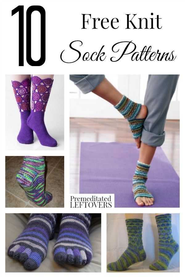 Easy knitted sock patterns for beginners