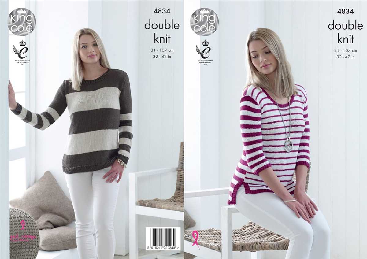 Easy ladies jumper knitting patterns free