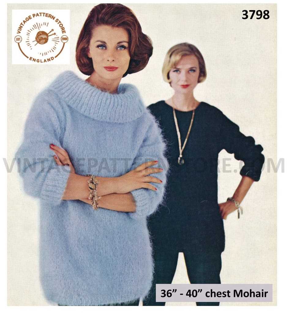 Easy ladies jumper knitting patterns free