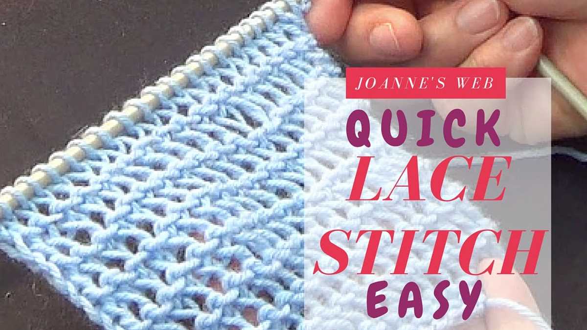 Easy quick knitting patterns free