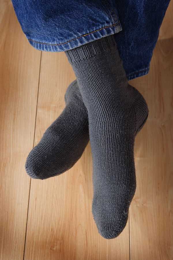 Easy sock knitting pattern circular needles