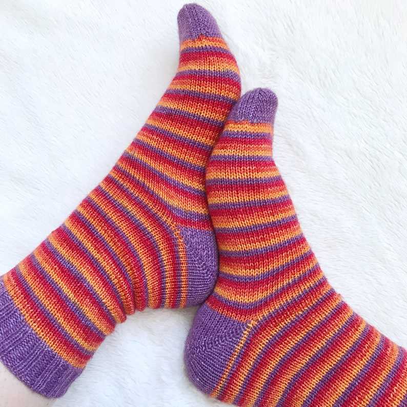 Easy sock pattern knit