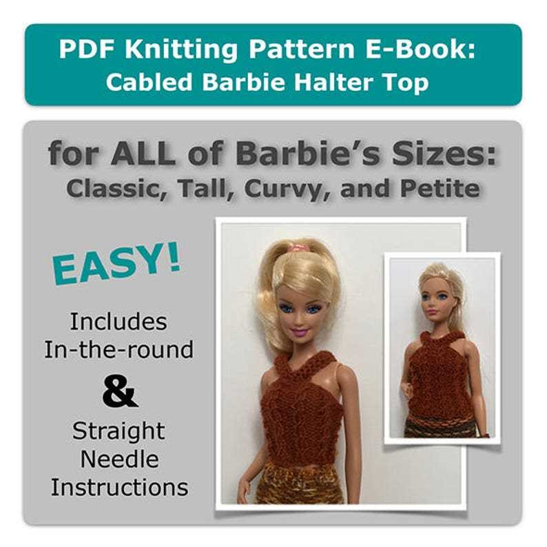 Easy barbie knitting patterns