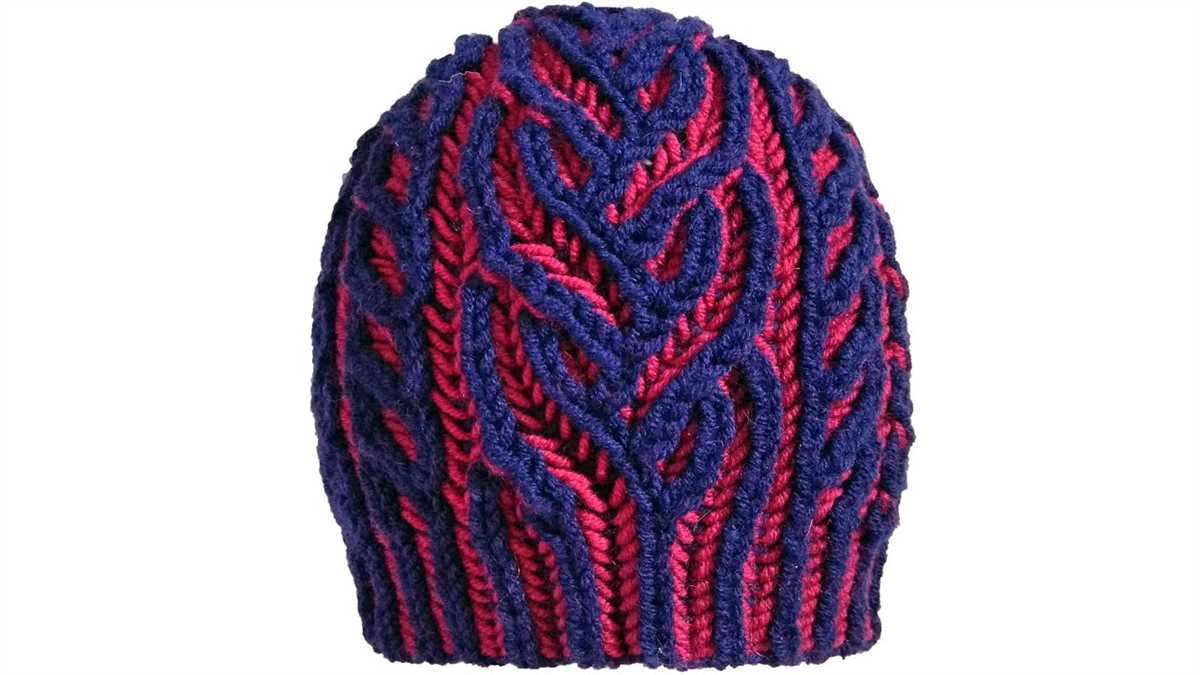 Easy brioche knitting pattern