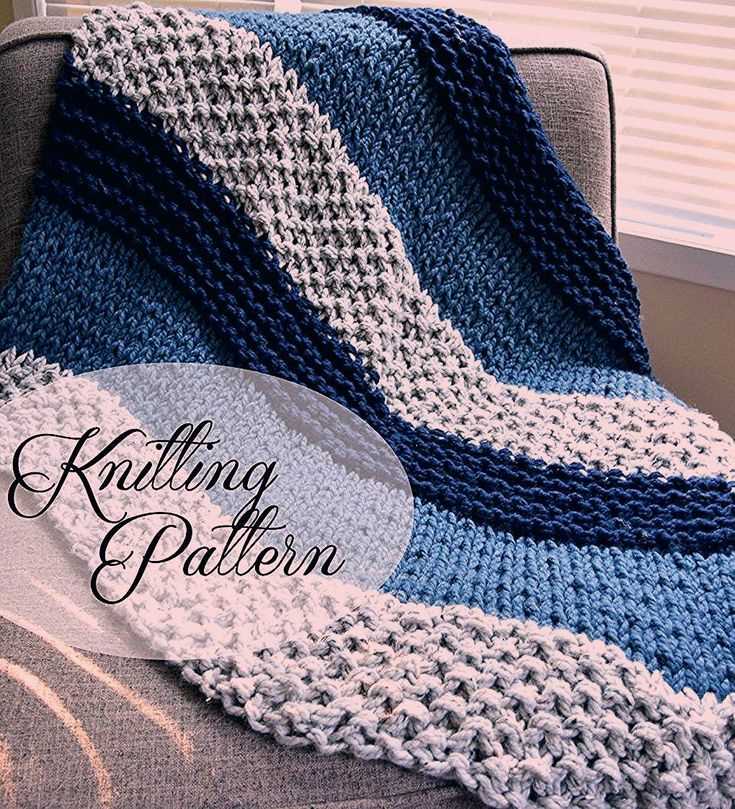 Easy chunky blanket knitting patterns