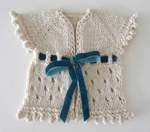 Easy knit baby sweater pattern free