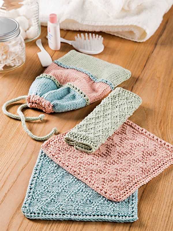 Easy knit dish cloth pattern