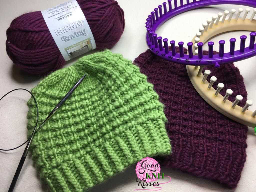 Easy knit hat pattern circular needles