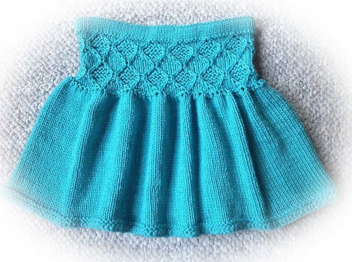 Easy knit skirt pattern free