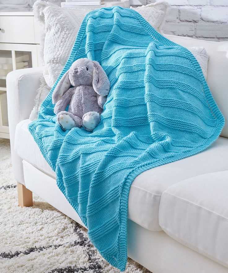 Easy knitted baby blanket patterns free