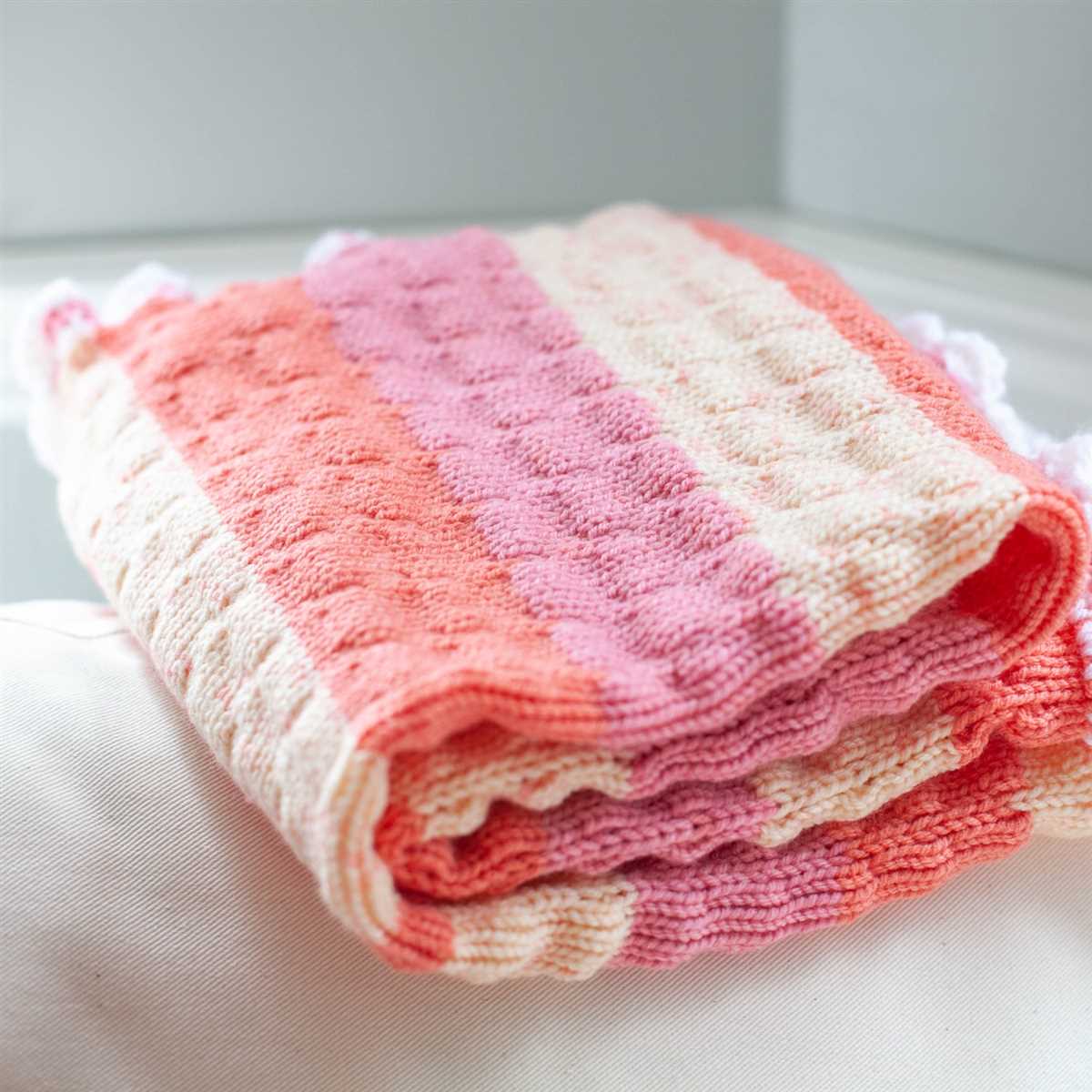 Easy knitted baby blanket patterns free